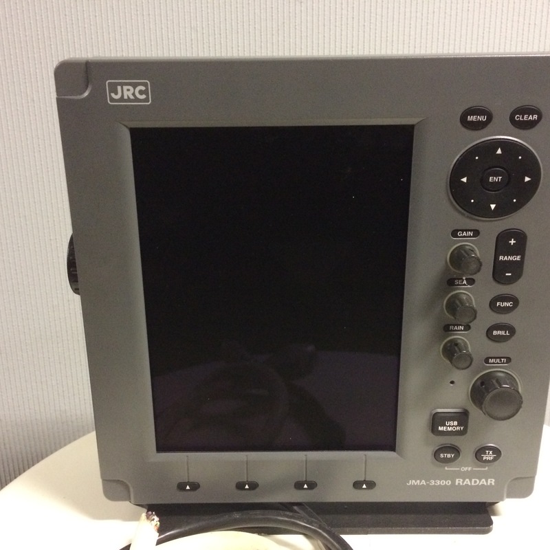 JRC JMA-3334 MARINE RADAR DISPLAY