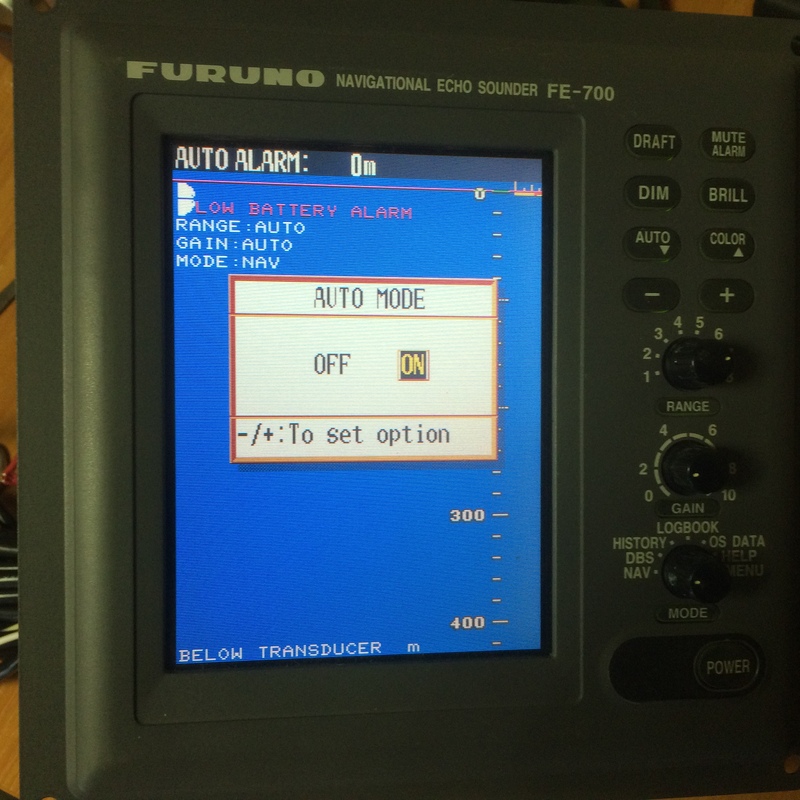 FURUNO FE-700 ECHOSOUNDER